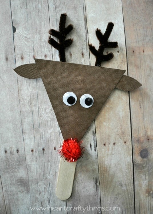 10 Sweet and Easy ideas for Reindeer Crafts Kids can Make! || Letters from Santa Holiday Blog