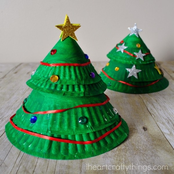 Egg Carton Bell Christmas Craft