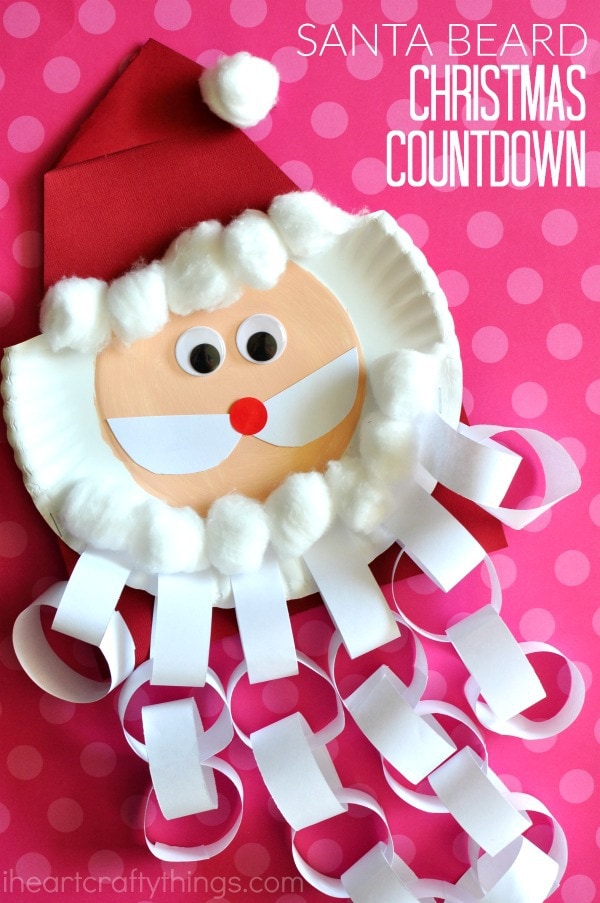 santa-christmas-countdown-craft