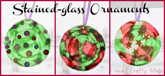 Stain Glass Ornaments