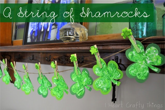 String of Shamrocks