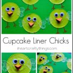 CupcakeLinerChicksPin