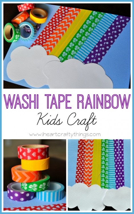 WashiTapeRainbowKidsCraft