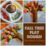 Fall Tree Play Dough 1