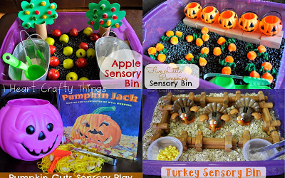 Sensory Bin Collage