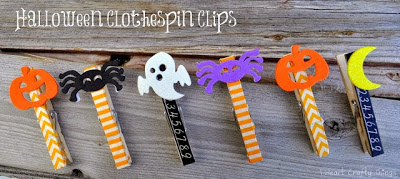 halloween clothespin clips