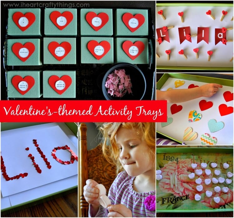 Valentines Activity Trays