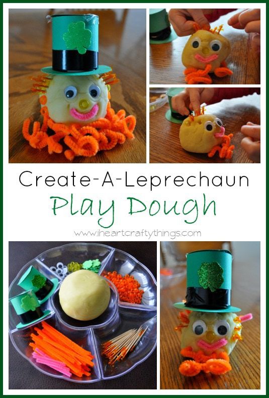 CreateaLeprechaunPlayDough