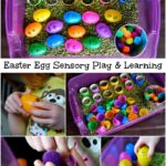 Easter Egg Sensory Play and Learning