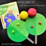 Lemon Playdough