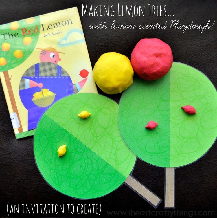 Lemon Playdough