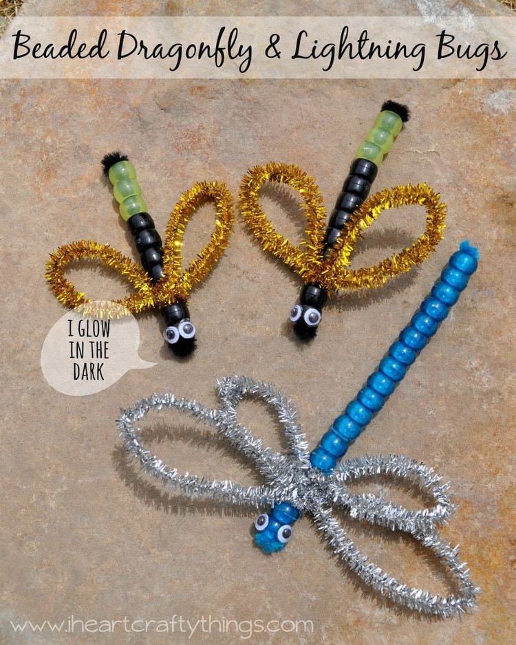 Dragonfly Lightning Bug Craft 2