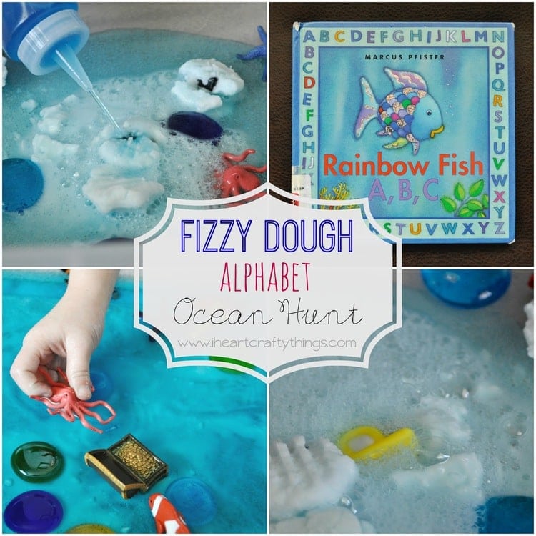 Fizzy Dough Alphabet Ocean Hunt