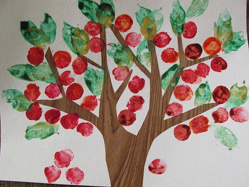 apple tree art