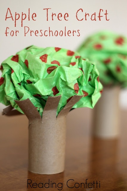 preschool apple tree craft