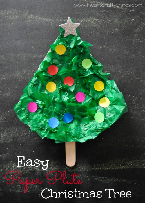 EasyPaperPlateChristmasTree