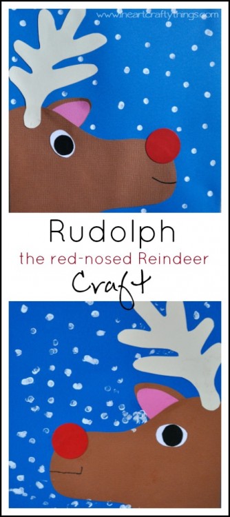 RudolphtherednosedReindeerCraft