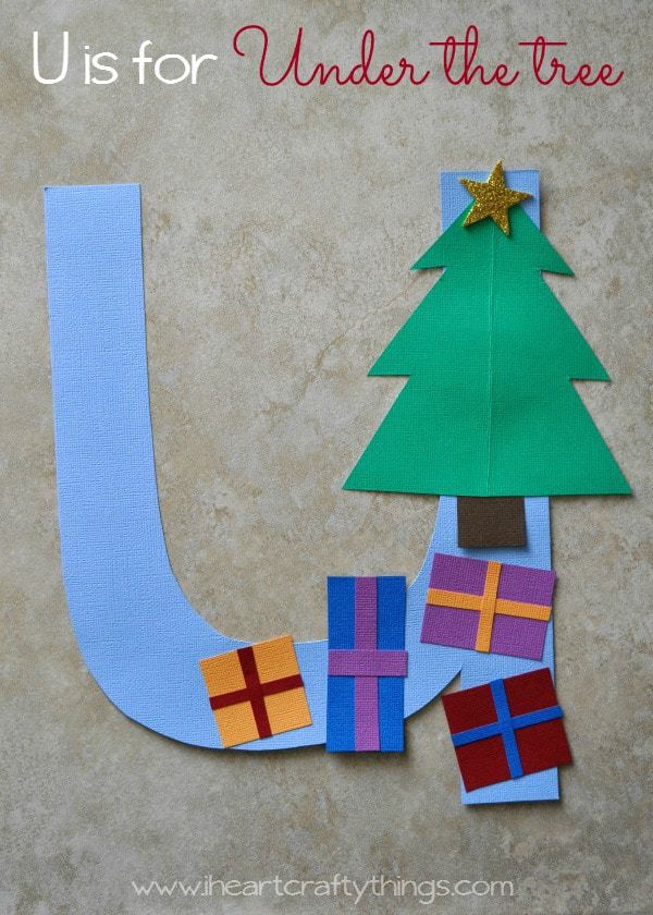 UisforUndertheChristmasTreePin