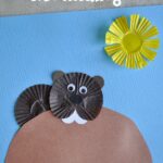 CupcakeLinerGroundhogCraft