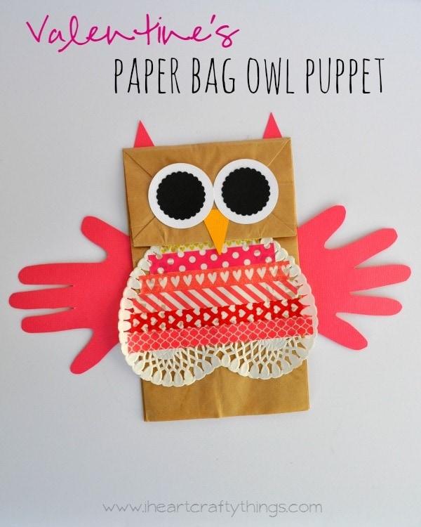 ValentinesPaperBagOwlPuppet