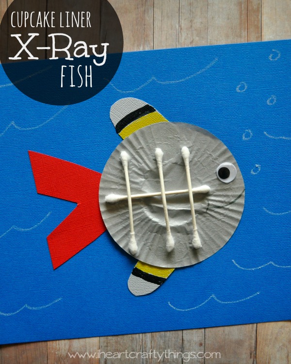 CupcakeLinerX RayFishPin