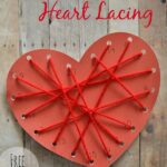 NumbersHeartLacingPreschoolCraft