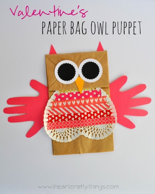 ValentinesPaperBagOwlPuppet