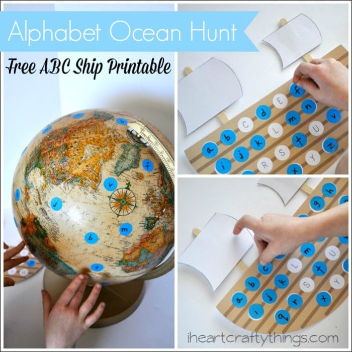 Alphabet Ocean Hunt Sq