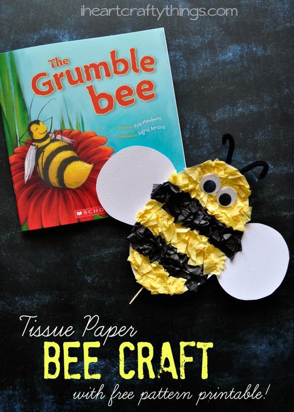 Bee Kids Craft Free Pattern