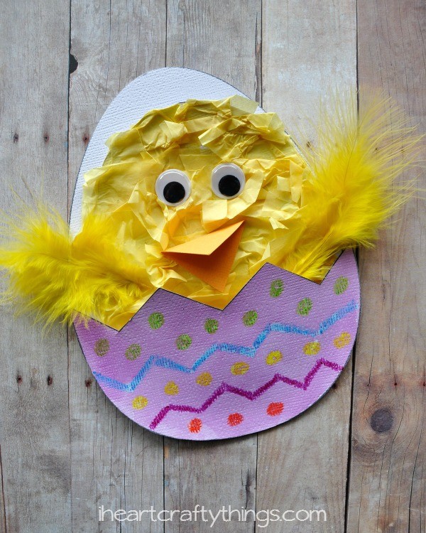 Chick Hatching Kids Craft