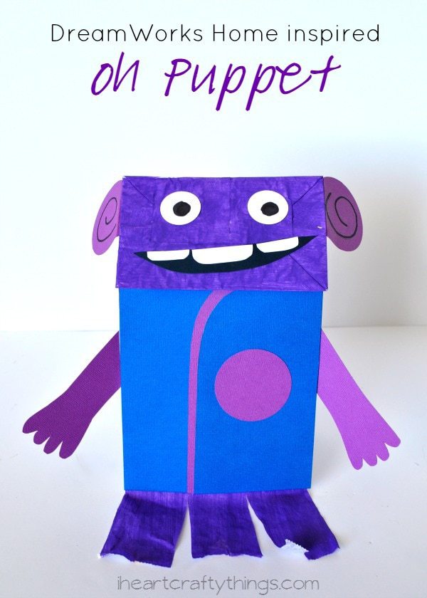 Dreamworks Home Oh Puppet Pin