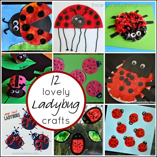 12 Ladybug Kids Crafts