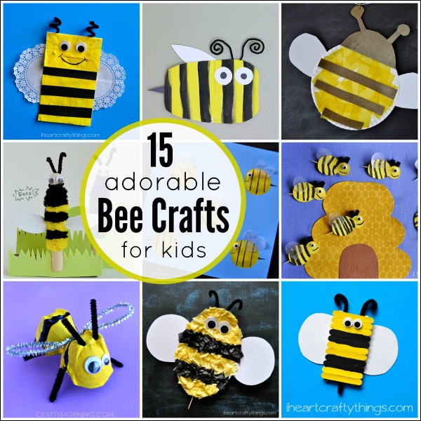 15 Bee Crafts for Kids