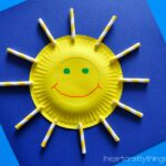 Paper Plate Sun Craft 5
