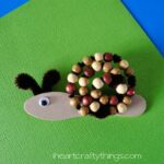 beaded snail craft for kids 4