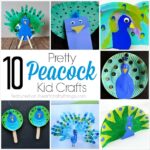 10 peacock kids crafts 2