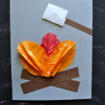 Cupcake Liner Campfire craft