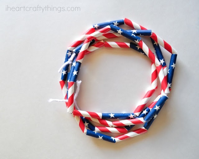 diy patriotic kids necklace 4