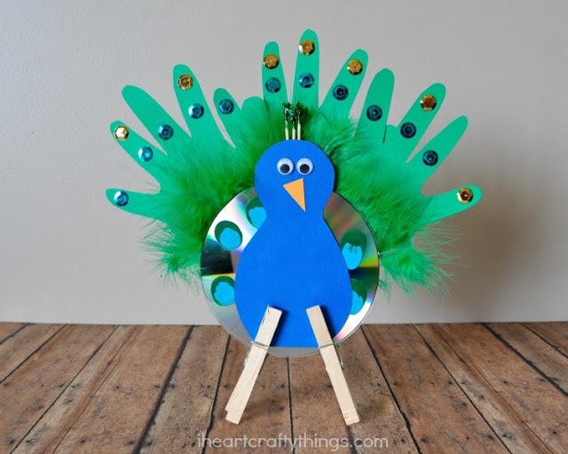 peacock craft kids 2