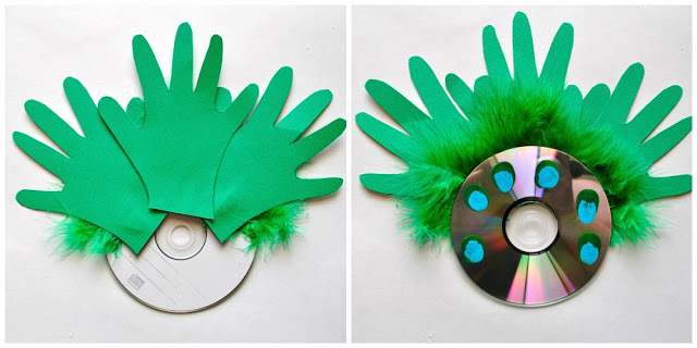 peacock craft kids 4