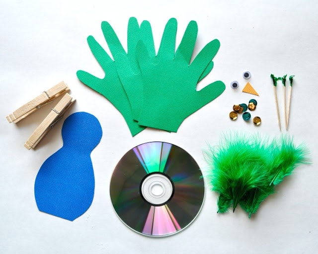 peacock craft kids 5