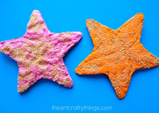 puffy paint starfish craft 3