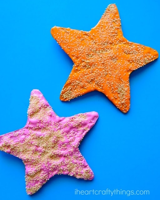 puffy paint starfish craft 5