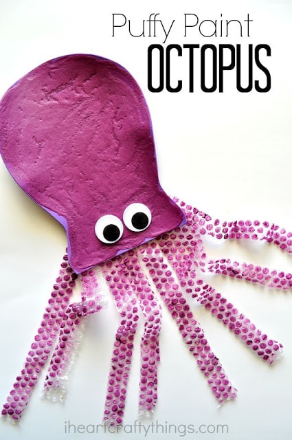 puffy paint octopus