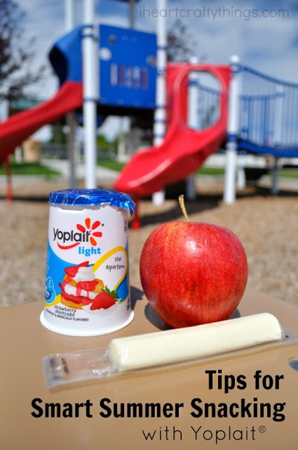 smart summer snacking yoplait pin