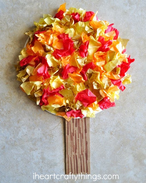 fall tree kids craft 2