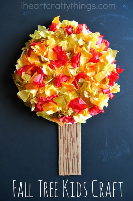 fall tree kids craft