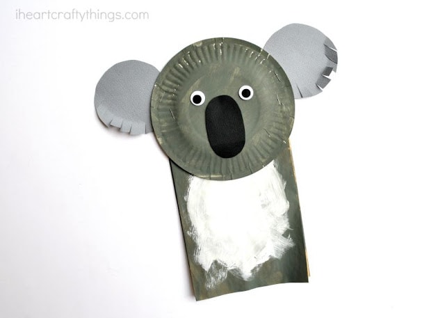 paper bag koala craft 3