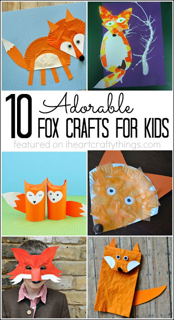 10 adorable fox crafts