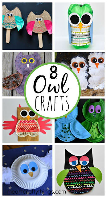 8 owl crafts for kids